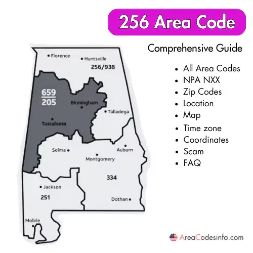 256 Area Code