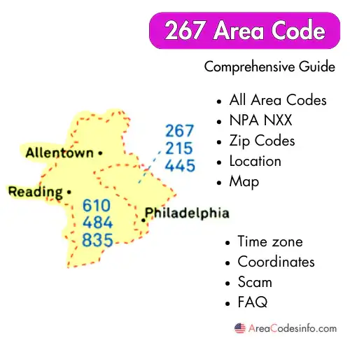 267 Area Code