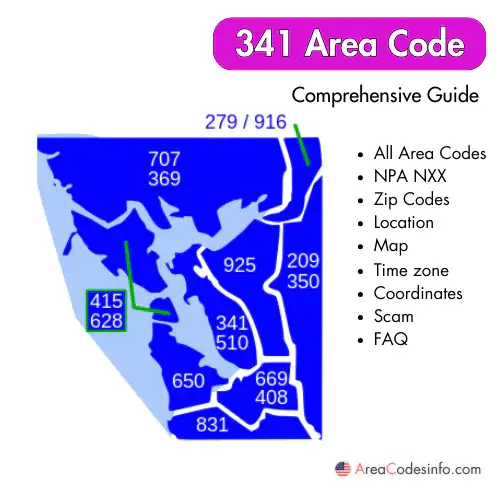 341 Area Code