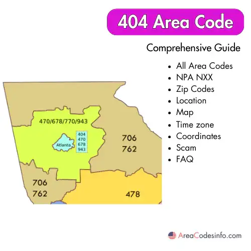 404 Area Code