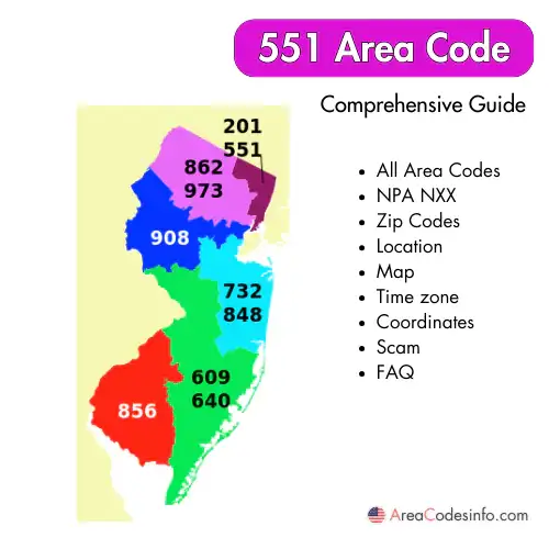 551 Area Code