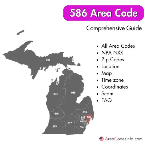 586 Area Code