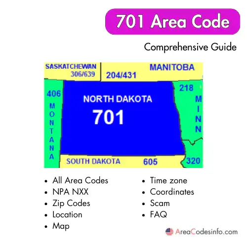 701 Area Code
