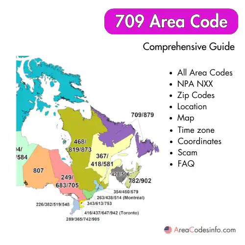 709 Area Code