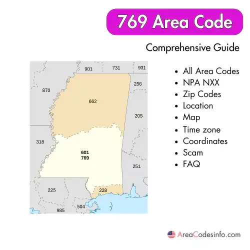 769 Area Code