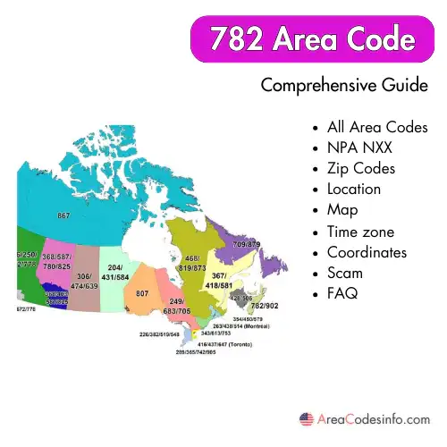 782 Area Code
