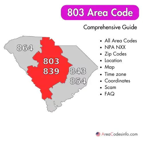 803 Area Code