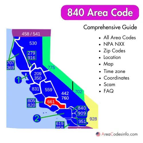 840 Area Code